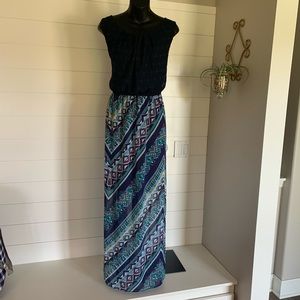 Patterned Maxi Dress